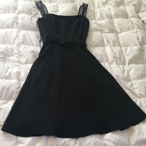 White House Black Market - Black Midi Dress
